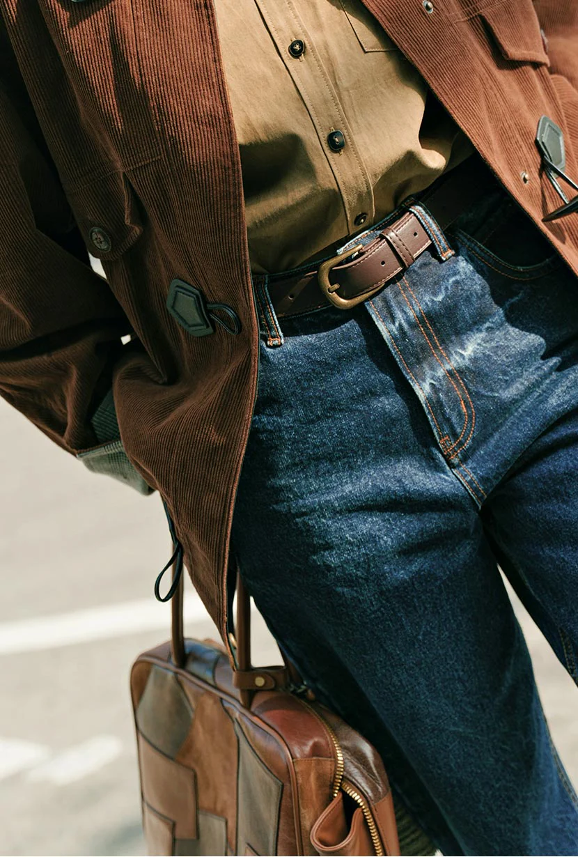 Bentley Straight Cropped Jeans - Dark Indigo - Image 6