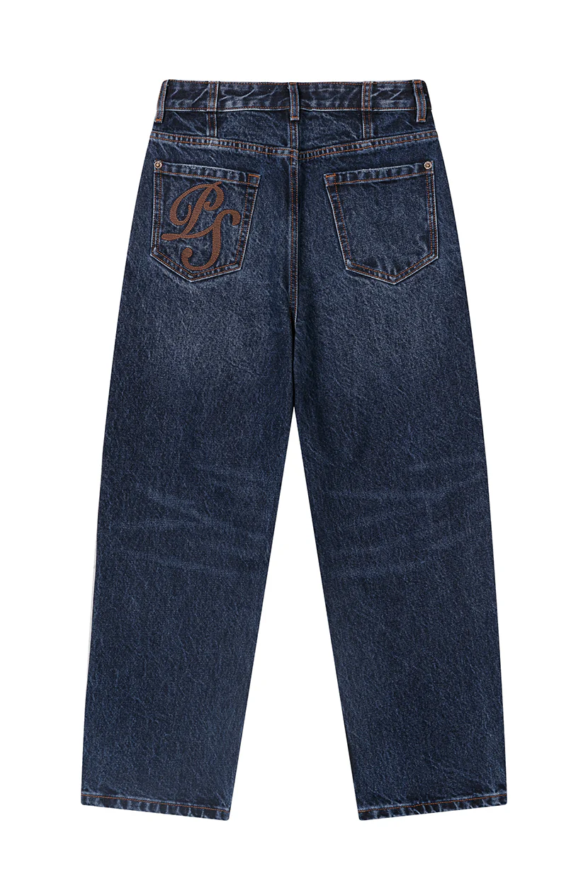 Bentley Straight Cropped Jeans - Dark Indigo - Image 8