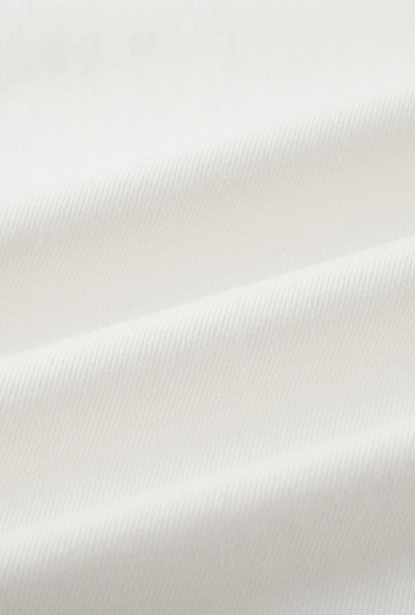 Bentley Straight Cropped Jeans - White - Image 10