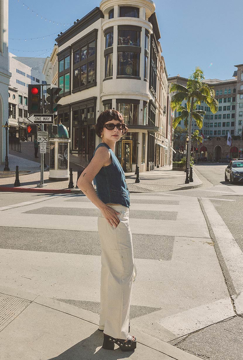 Bridgett Vest - Denim - Image 5