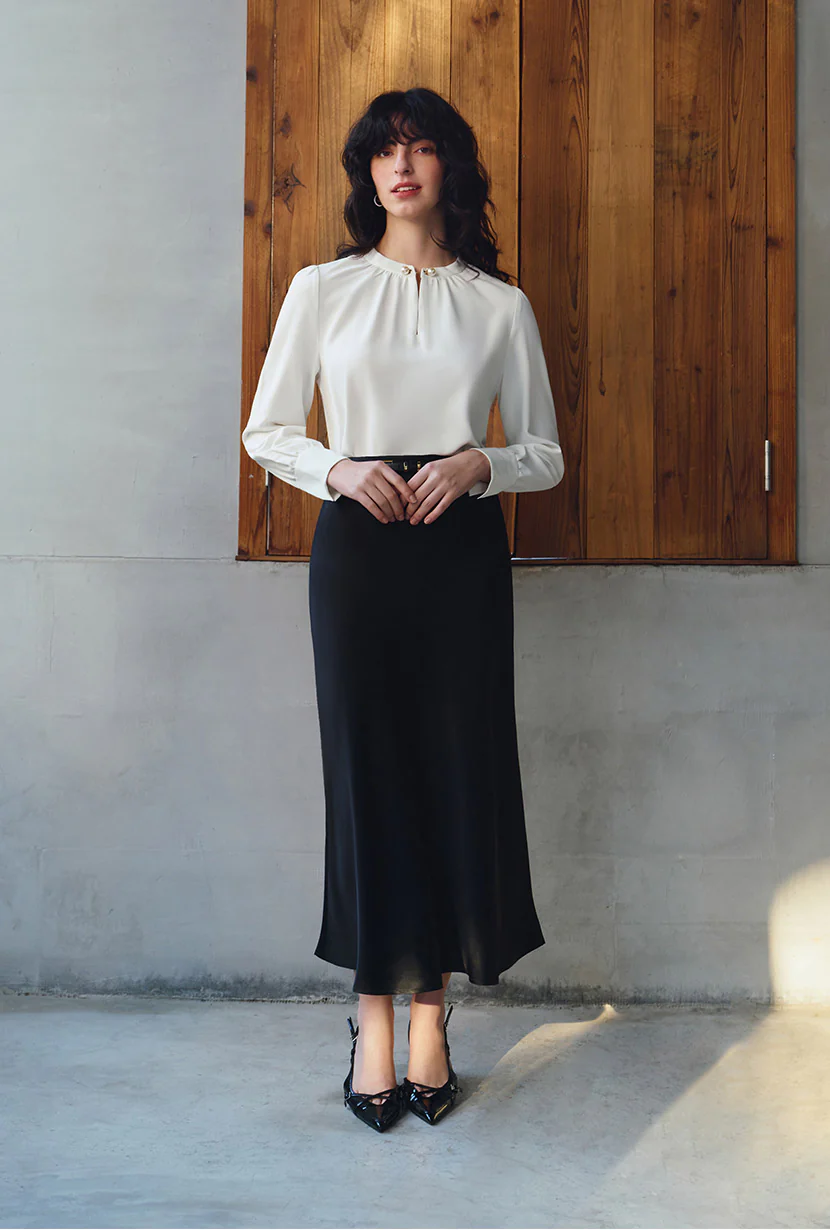 Buvette Pearl Blouse - Ivory - Image 3