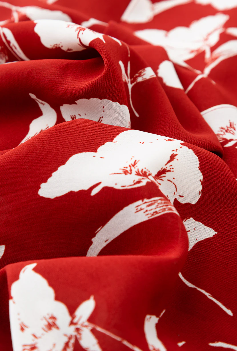 Carly Dress - Red Floral - Image 9