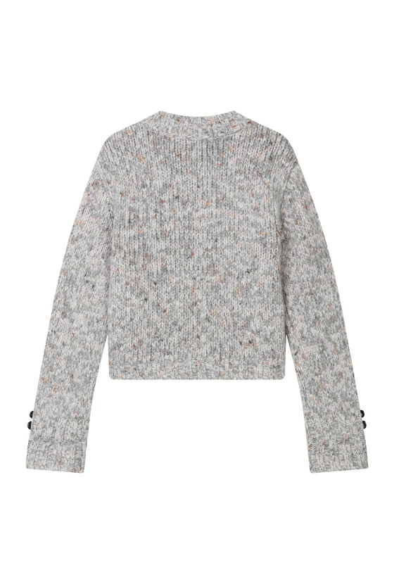 Colt Wool Cardigan - Grey - Image 12