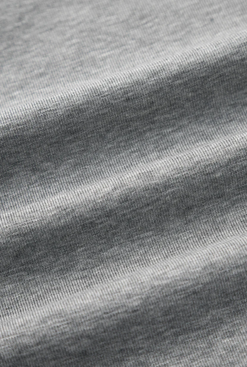 Devito Jersey Cotton Top - Grey - Image 14