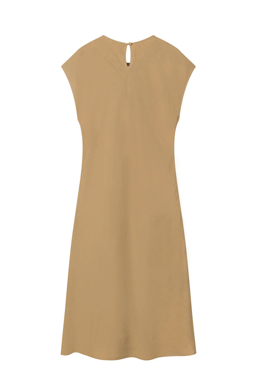 Elisha Tencel Dress - Mustard - Image 9