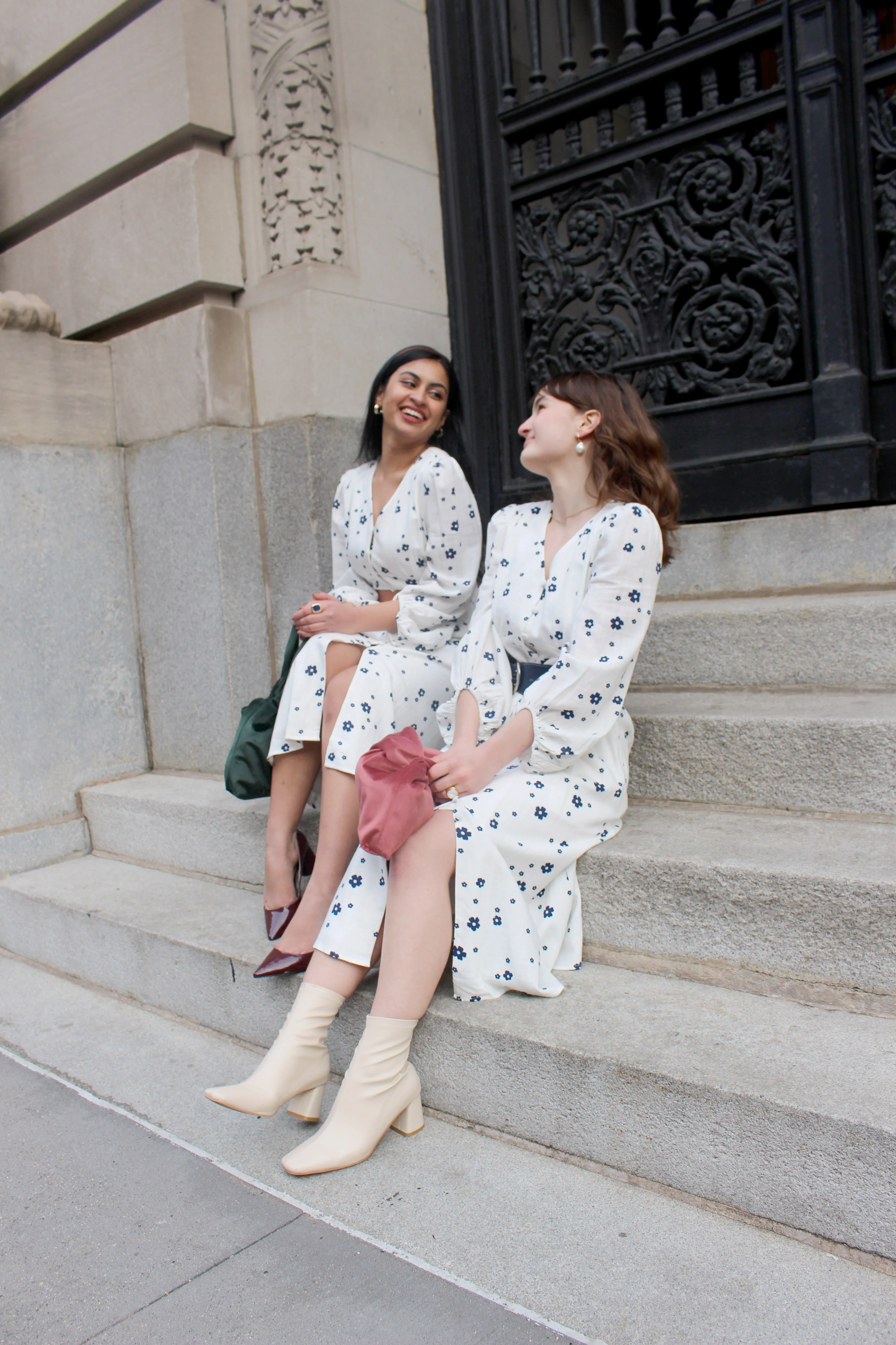 Emilee Dress - Ivory Print - Image 5