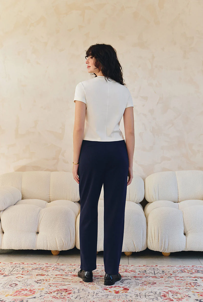 Eunice Cotton T-shirt - Ivory - Image 10