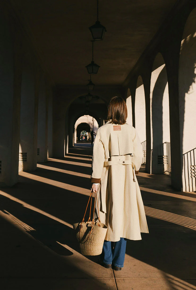 Hagar Trench Coat - Beige - Image 10