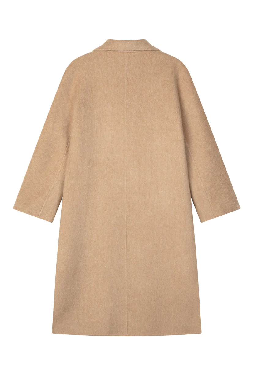Harriet Double-Face Wool Coat - Camel - Image 7