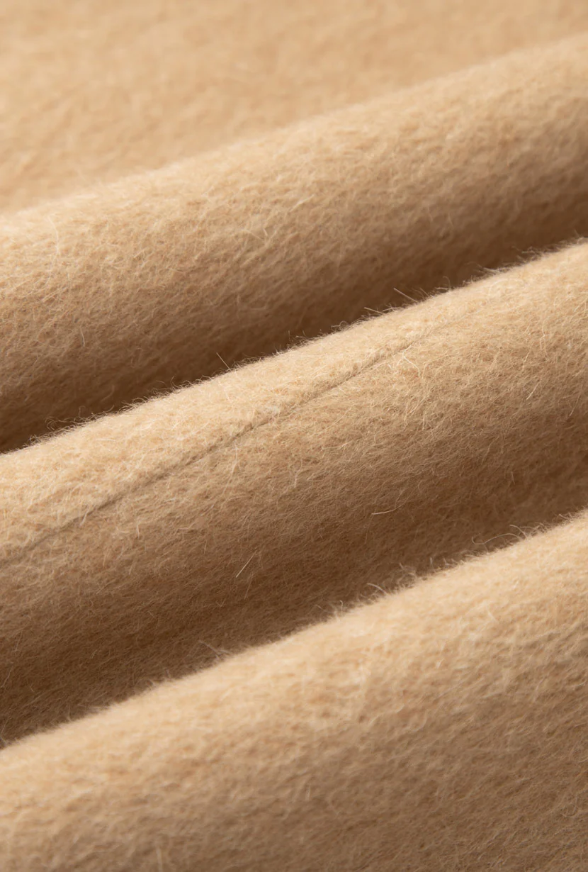 Harriet Double-Face Wool Coat - Camel - Image 8