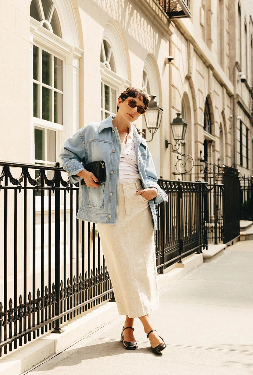 Moxie Denim Jacket - Light Indigo - Image 3