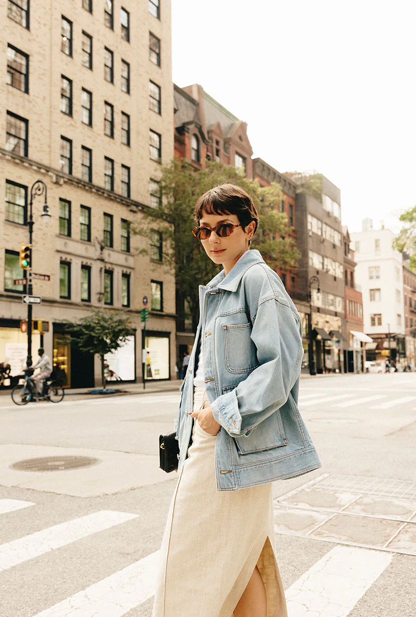 Moxie Denim Jacket - Light Indigo - Image 5