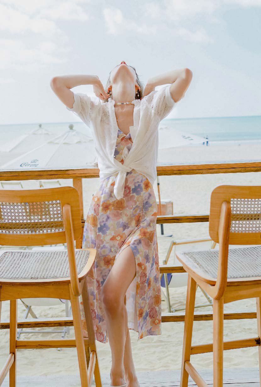 Neesha Dress - Watercolor - Image 6