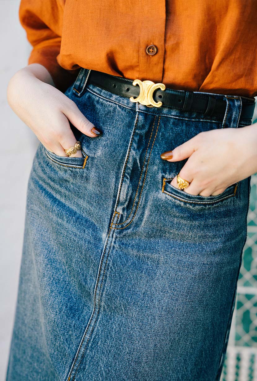 Pippa Denim Skirt - Image 7