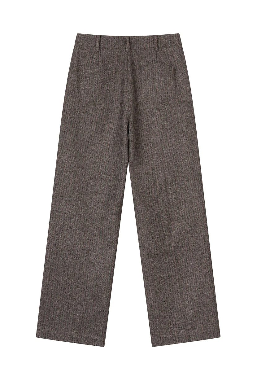 Reign Wool Pants - Brownstone - Image 8