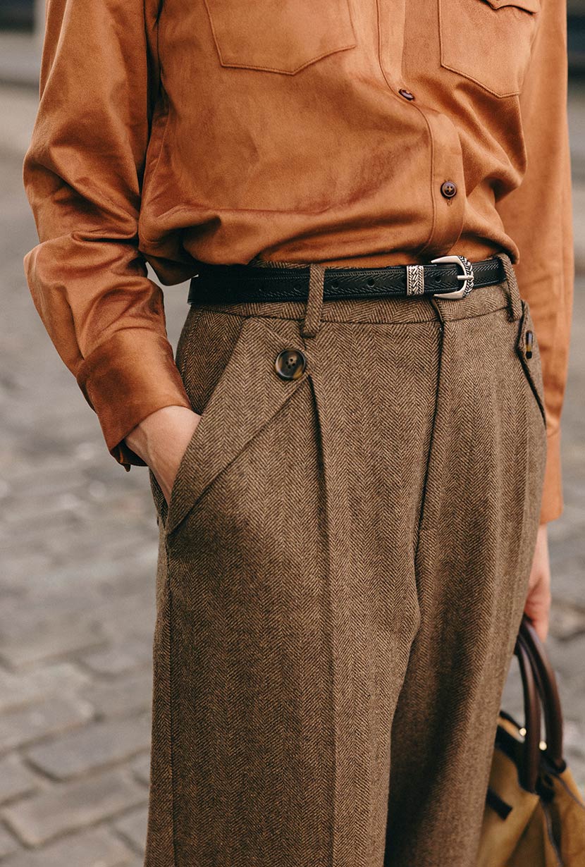 Reign Wool Pants - Hazelnut - Image 3