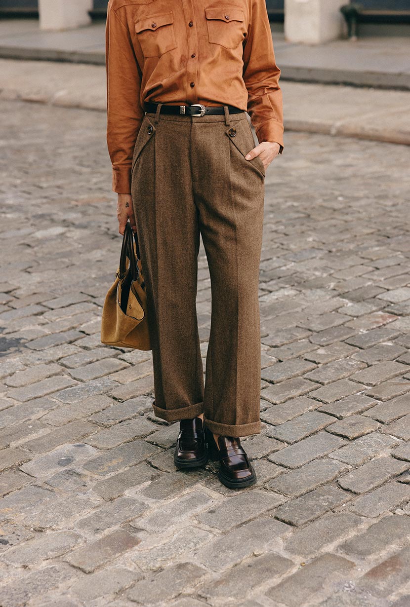 Reign Wool Pants - Hazelnut - Image 4